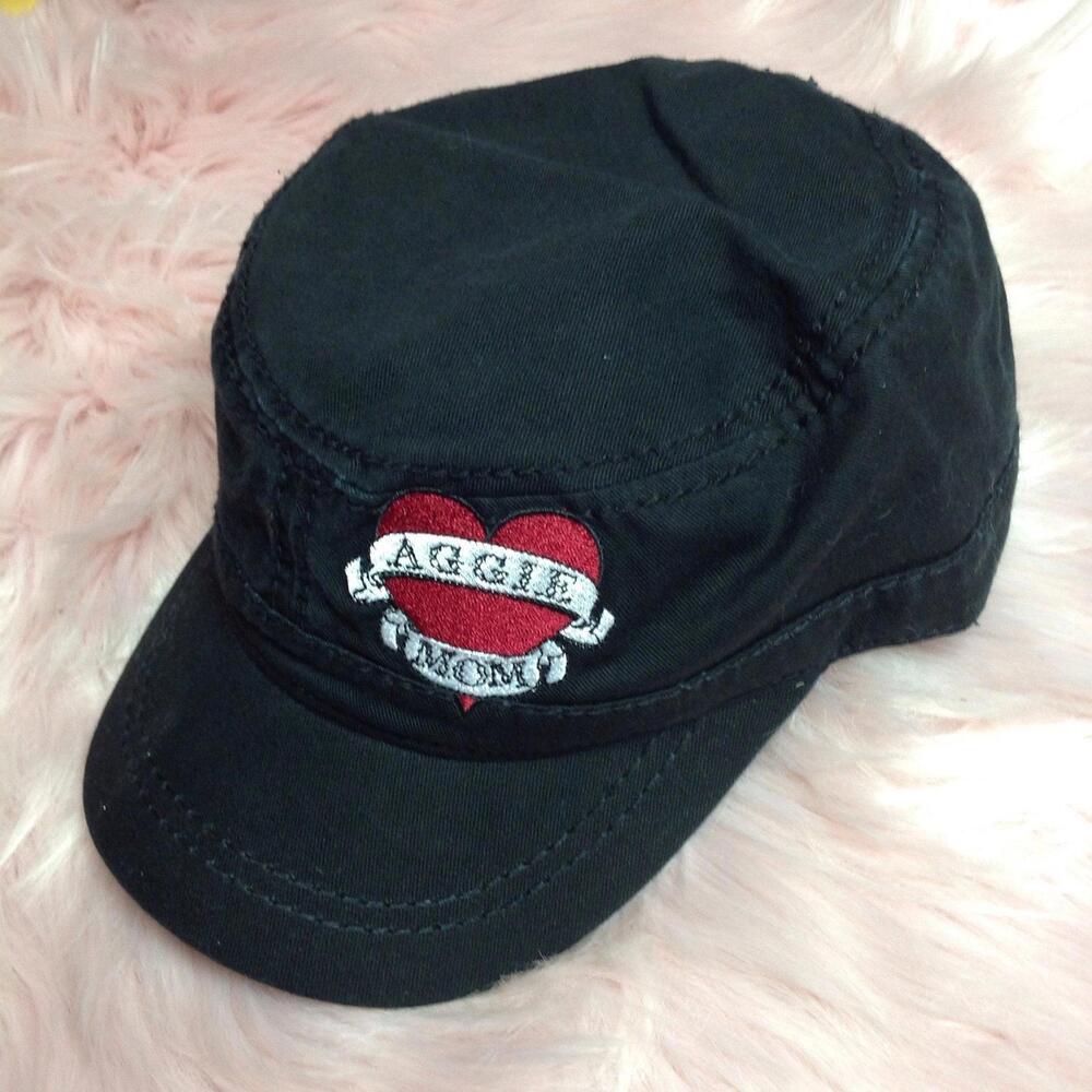 Texas A&M Aggie Mom Cap Adjustable Black